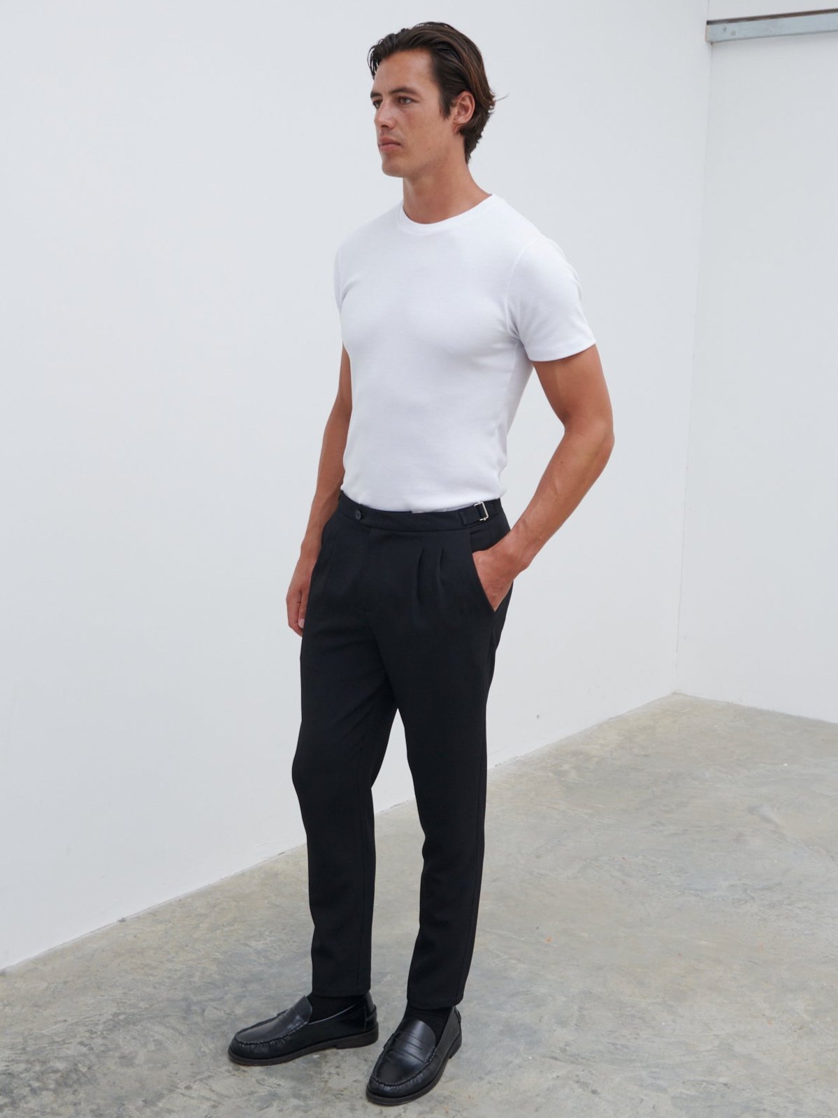 Axton Tailored Trousers - Black