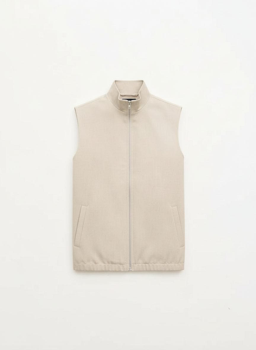 Clarke Double Zipper Gilet