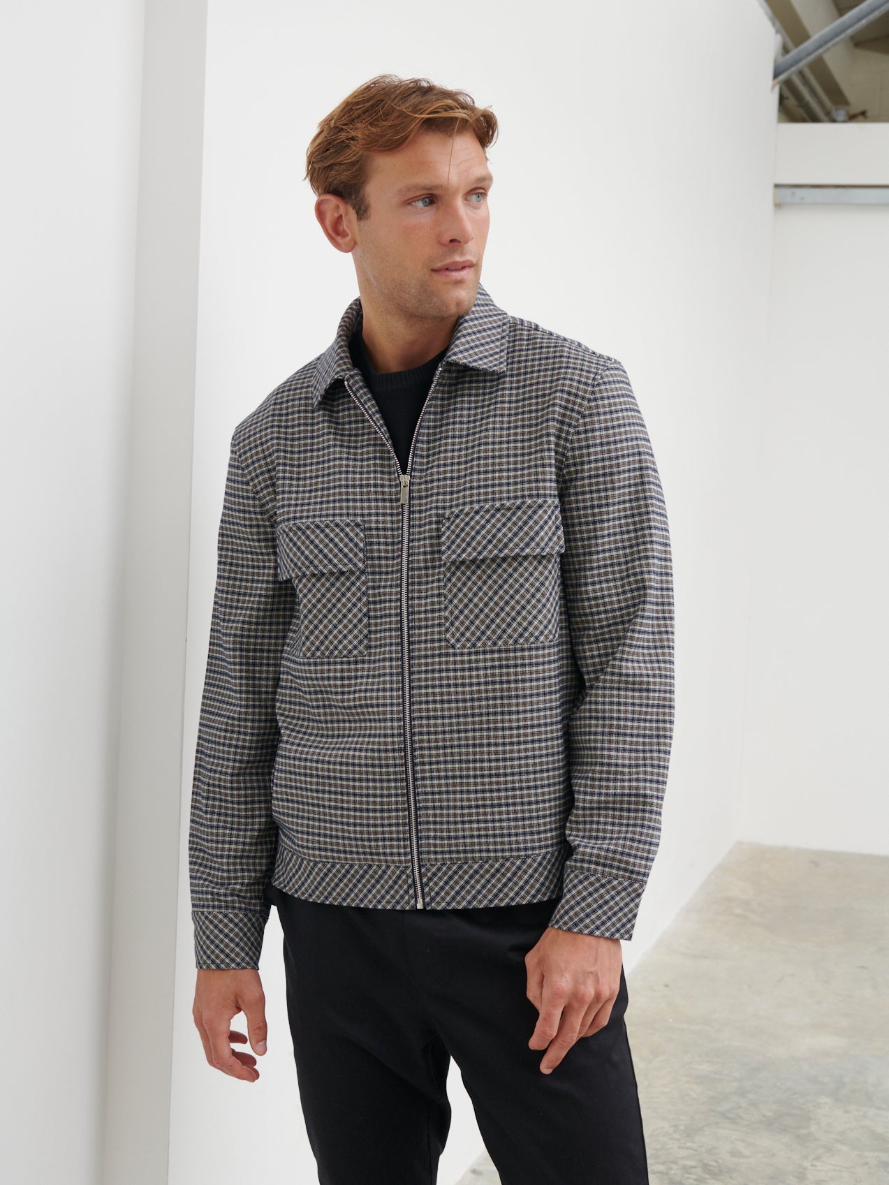 Fletcher Tweed Jacket Check