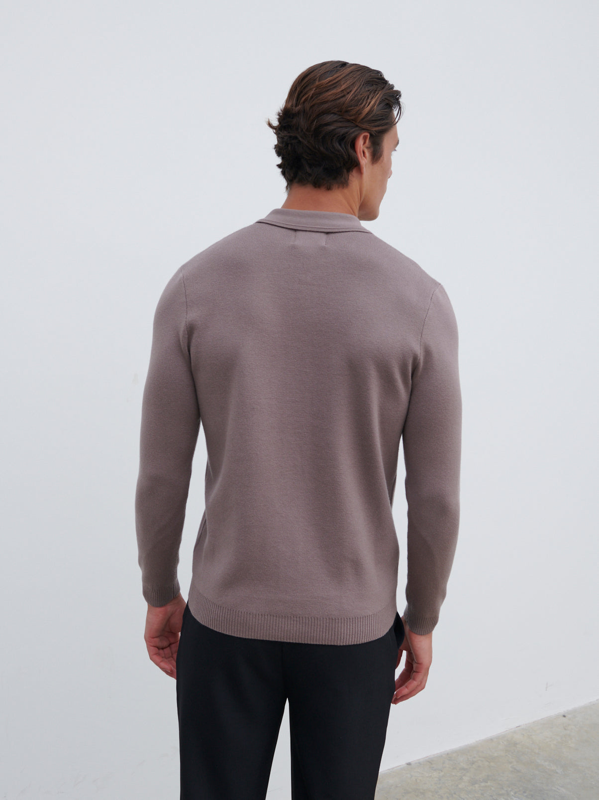 Koen Knitted Shirt - Taupe