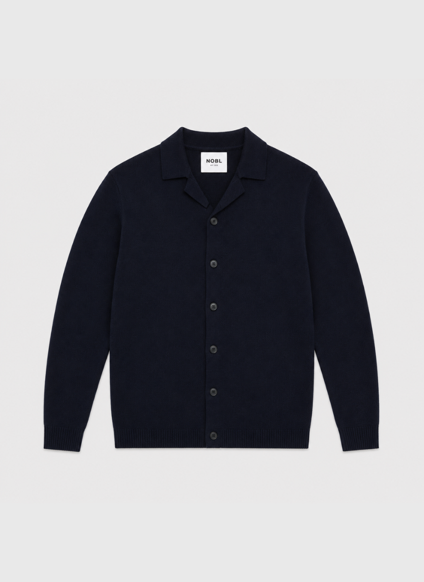 Marley Cuban Collar Knit Shirt