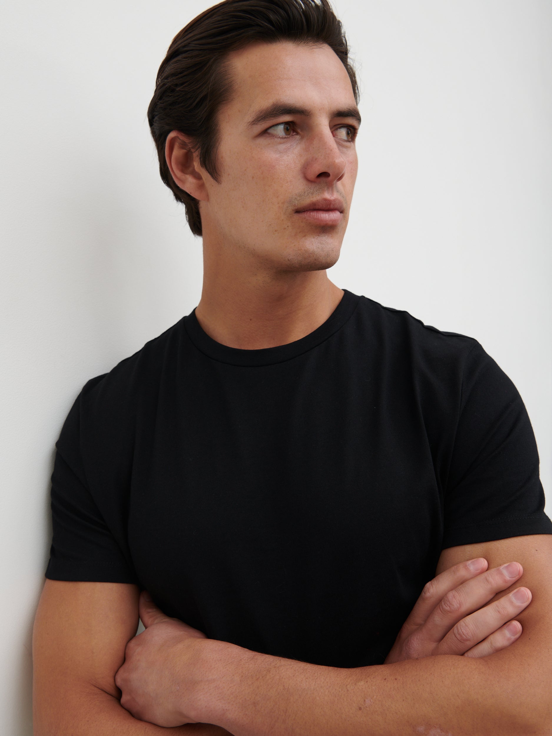 Rome Slim Fit T Shirt - Black