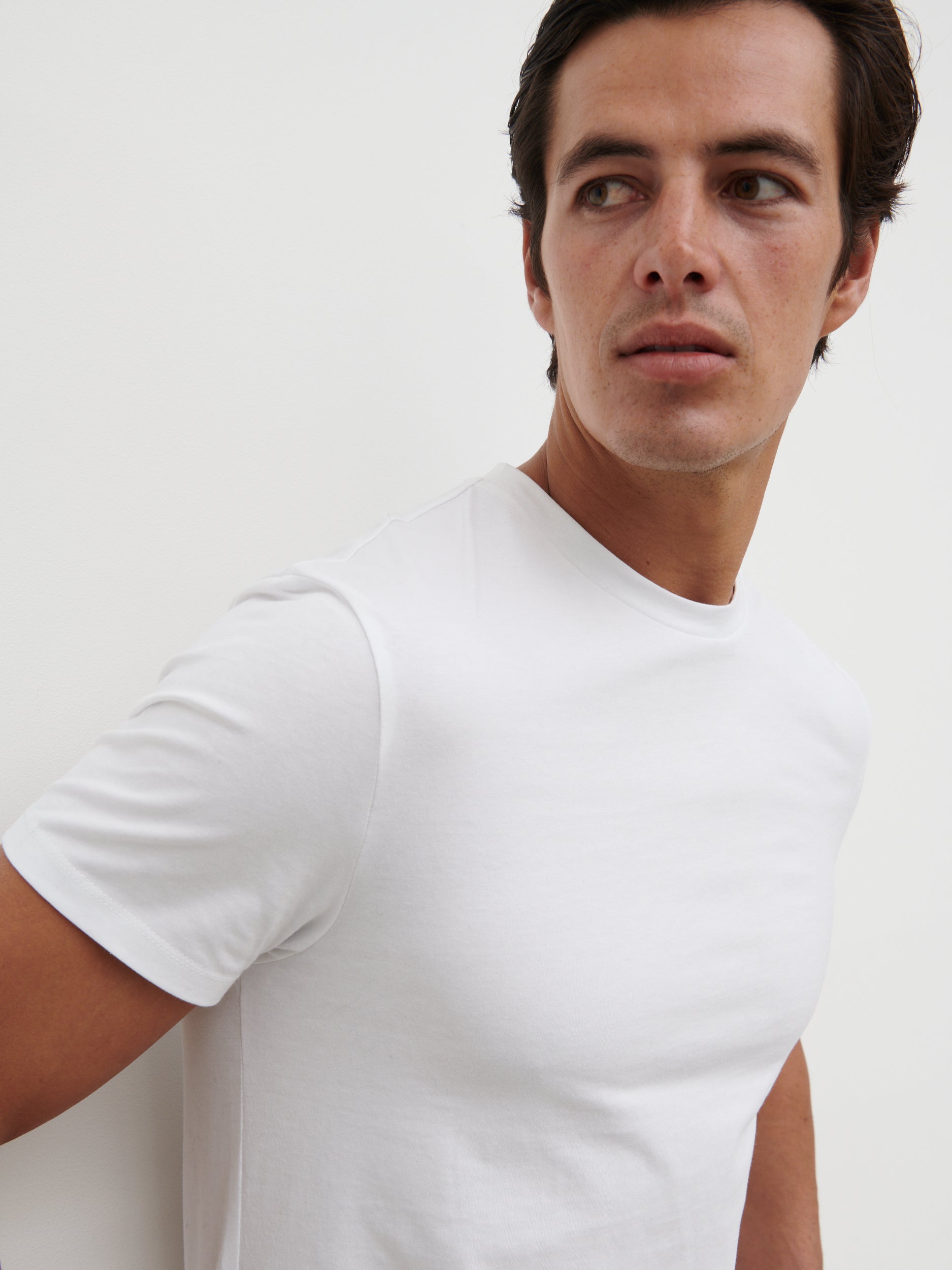 Rome Slim Fit T Shirt - White