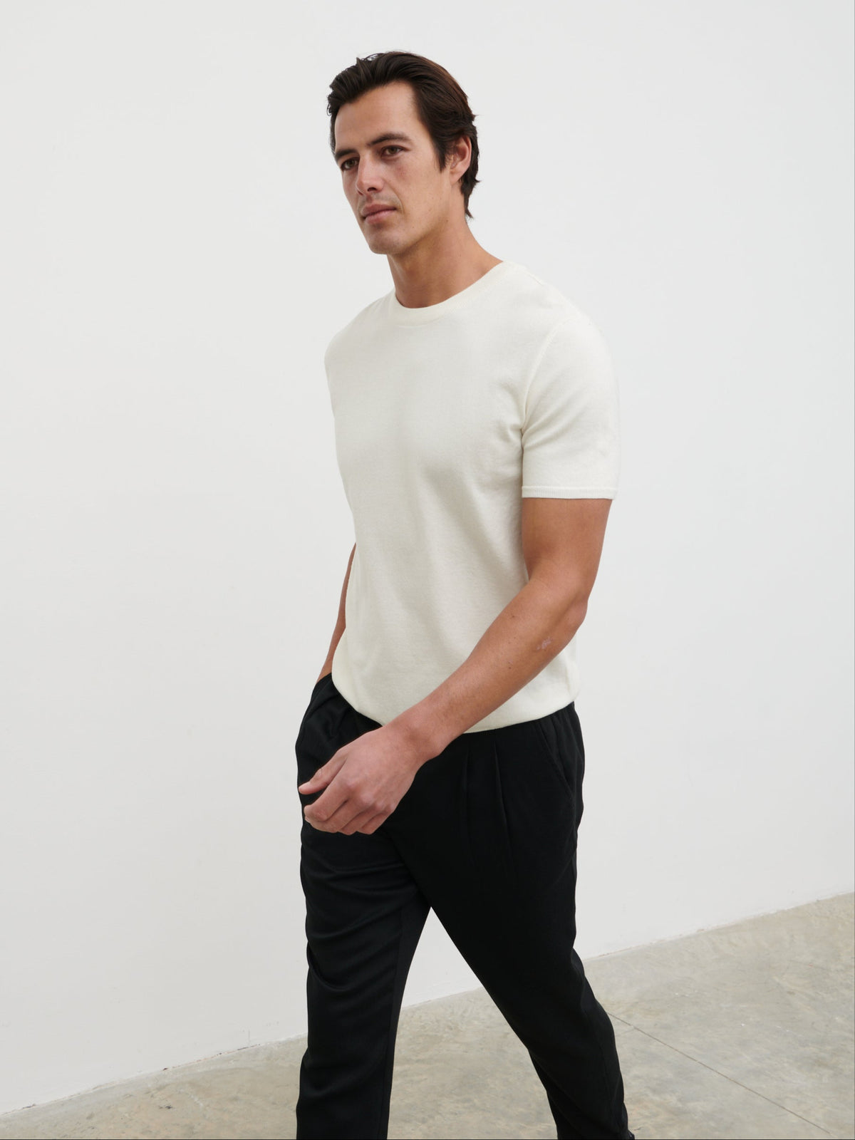 Teddy Lightweight Knit T Shirt