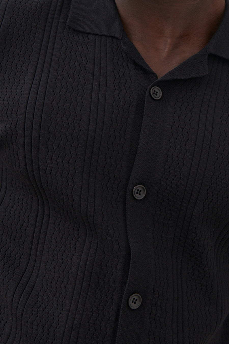 Theo Knit Shirt - Black