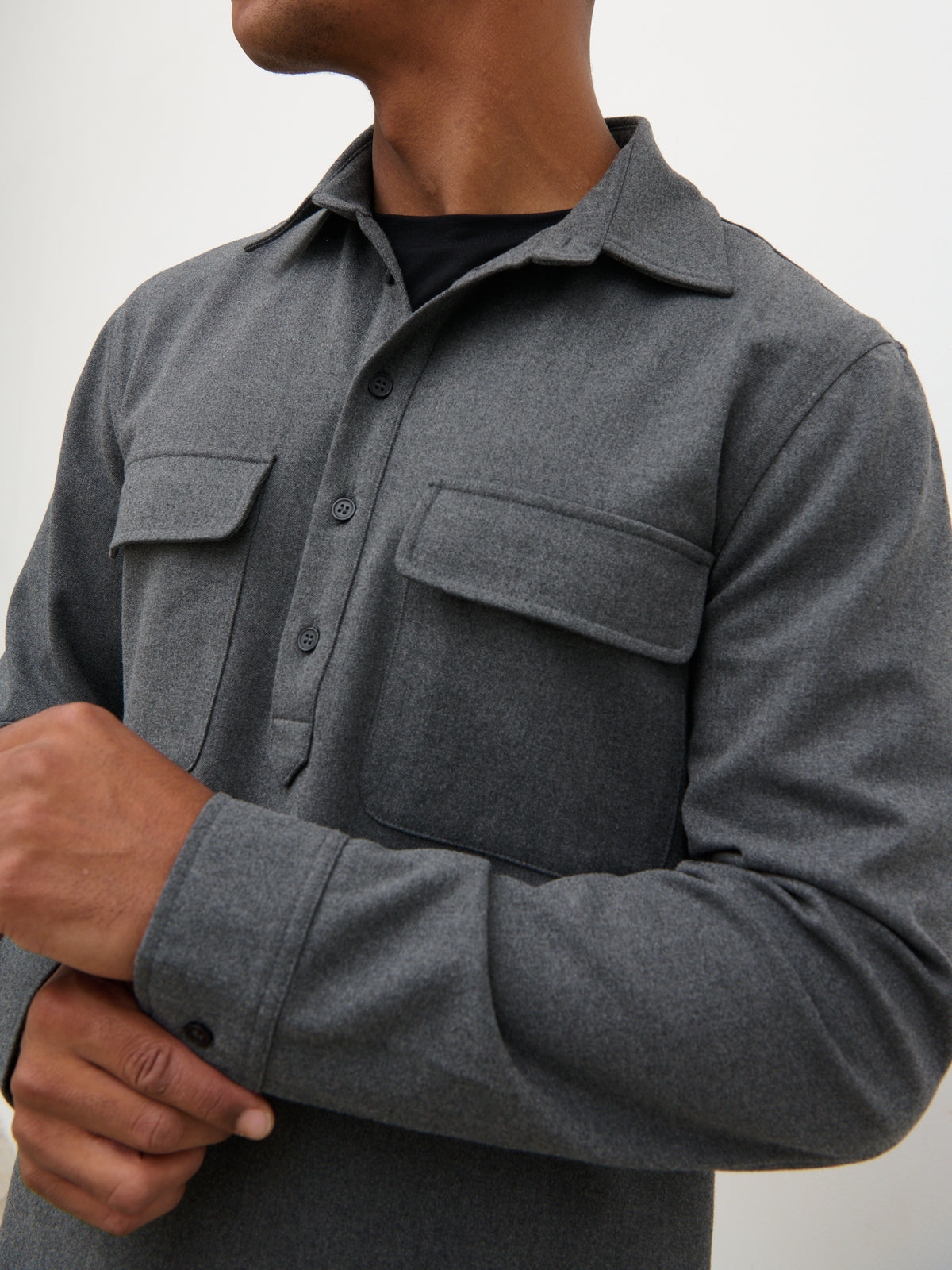 Theodore Half Placket Shirt