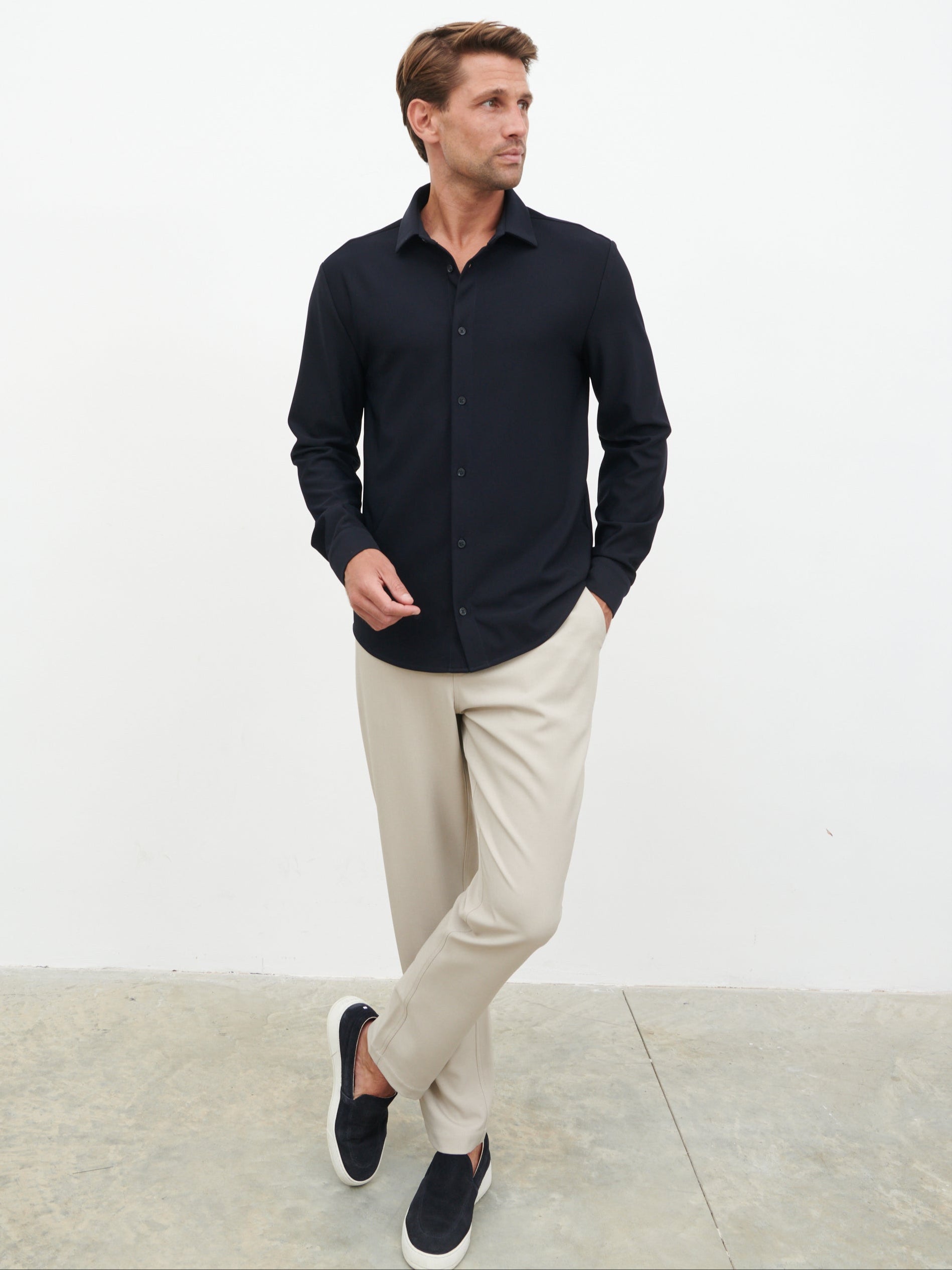Vance Formal Shirt - Navy