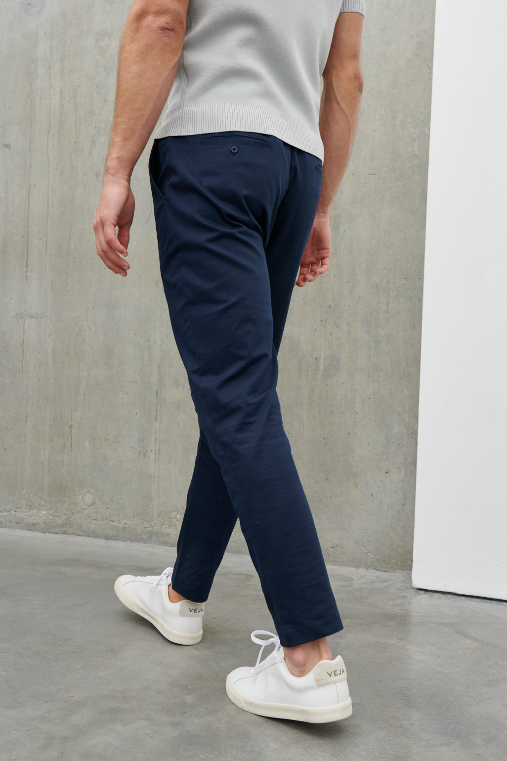 Oscar Tailored Straight Leg Trouser Navy